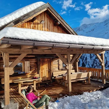 בקתה Almhuette Chrisanten Thaya