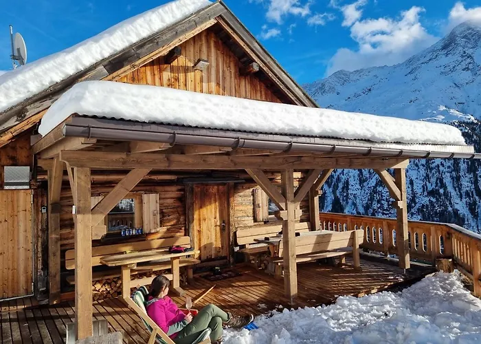 샬레 Almhuette Chrisanten Thaya